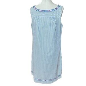 NWT Vineyard Vines Seersucker Women’s Dress. Size Small